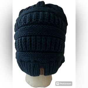 Furtalk Blue Winter Hat